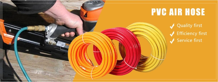 Premium High Quality Colored Flexible High Pressure Poly Compressor Hybrid Rubber Air Water Hose