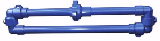 유전 API 시멘트화 산 파쇄 호스 루프